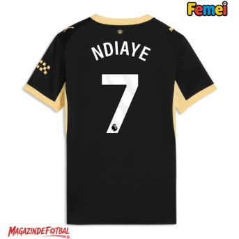 Manchester City Iliman Ndiaye #7 Tricou Fotbal Replică 2026-27 Femei Deplasare